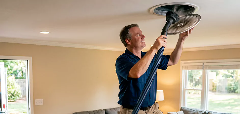 Residential Air Vent Cleaning in Plainfield, NJ