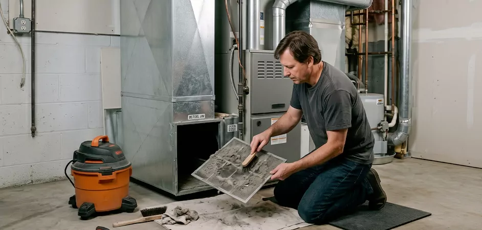 Dryer Lint Trap Maintenance in Plainfield